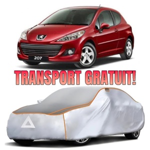 Prelata Antigrindina pentru auto Peugeot 207 (2006-2012) - husa protectie antigrindina si intemperii meteo severe - anti-grindina vijelii furtuni pentru auto