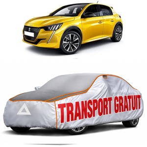 Prelata Antigrindina pentru auto Peugeot 208 (2019-) - husa protectie antigrindina si intemperii meteo severe - anti-grindina vijelii furtuni pentru auto