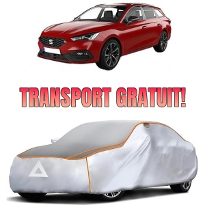 Prelata Antigrindina pentru auto Seat Leon IV (KL1/KL8) (2020-) - husa protectie antigrindina si intemperii meteo severe - anti-grindina vijelii furtuni pentru auto