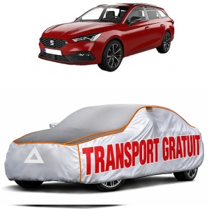 Prelata Antigrindina pentru auto Seat Leon IV (KL1/KL8) (2020-) - husa protectie antigrindina si intemperii meteo severe - anti-grindina vijelii furtuni pentru auto