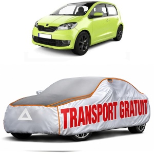 Prelata Antigrindina pentru auto Skoda Citigo (2012-) - husa protectie antigrindina si intemperii meteo severe - anti-grindina vijelii furtuni pentru auto