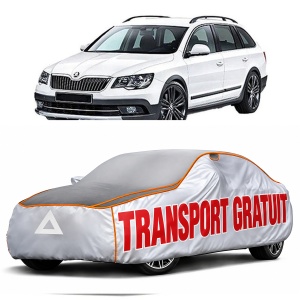 Prelata Antigrindina pentru auto Skoda Superb III (2015-) - husa protectie antigrindina si intemperii meteo severe - anti-grindina vijelii furtuni pentru auto