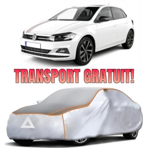 Prelata Antigrindina pentru auto Volkswagen Polo VI (2017-) - husa protectie antigrindina si intemperii meteo severe - anti-grindina vijelii furtuni pentru auto