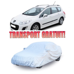 Prelata auto compatibila cu Peugeot 308 (2007-2013) husa exterioara pentru protectie auto