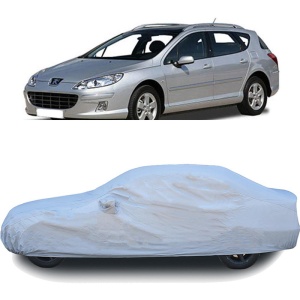 Prelata auto compatibila cu Peugeot 407 (2004-2011) husa exterioara pentru protectie auto accesorii pentru autoturismul tau - masina v61177