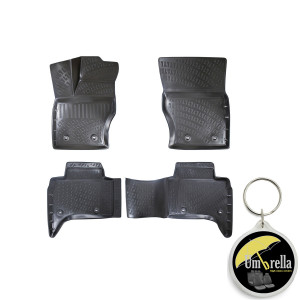 Range Rover Sport II (L494) 2014- Set 4 covorase auto din cauciuc tip tavita premium line 3D accesorii pentru autoturismul tau - masina v242389