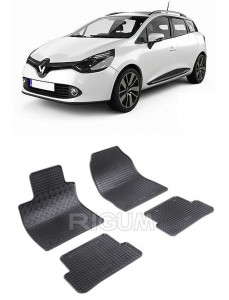 Renault Clio IV, Combi, fabricat din 03.2013 - Prezent, set covorase auto dedicate, din cauciuc 100% Premium accesorii pentru autoturismul tau - masina v155318