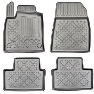 Renault Clio V, Hatchback, Din 09.2019 - Prezent , Set Covorase Auto Tip Tavita Premium 3D, din cauciuc accesorii pentru autoturismul tau - masina v172682
