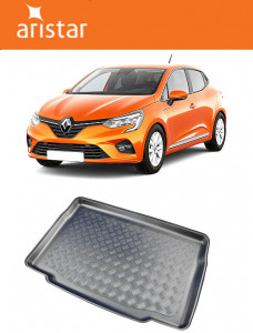 Renault Clio V Hatchback din 09.2019 - Prezent, Tavita Pentru Portbagaj Lux Premium Dedicata, Portbagaj Inferior *1 accesorii pentru autoturismul tau - masina v200684
