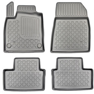 Renault Clio V Hybrid, Hatchback, Din 07.2020 - Prezent , Set Covorase Auto Tip Tavita Premium 3D, din cauciuc accesorii pentru autoturismul tau - masina v174426