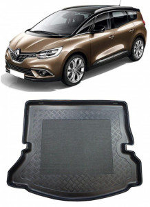 Renault Grand Scenic din 12.2016 - Prezent (7 Locuri) *1 , Tavita Pentru Portbagaj Lux Premium Dedicata, accesorii pentru autoturismul tau - masina v203523