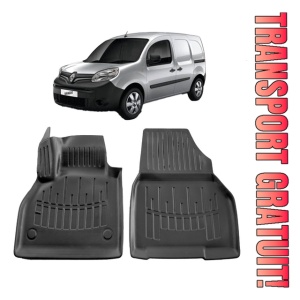 Renault Kangoo II (2008-2020) Set Covorase auto tip tavita din cauciuc Premium Umbrella