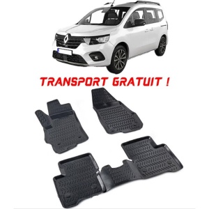 Renault Kangoo III 2020- Set 4 covorase auto din cauciuc tip tavita premium line 3D - Transport Gratuit! accesorii pentru autoturismul tau - masina v48414
