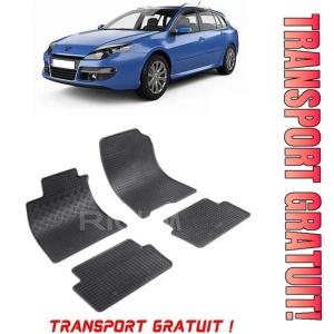 Renault Laguna III, Combi, fabricat din 07.2007 - 04.2016, set covorase auto dedicate, din cauciuc 100% Premium - Transport Gratuit