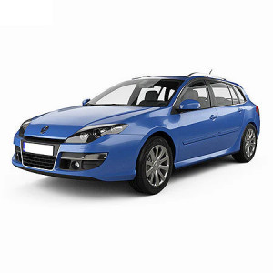 Renault Laguna III Din 07.2007 - 04.2016, Combi , Set Covorase Auto Tip Tavita Premium 3D, din cauciuc accesorii pentru autoturismul tau - masina v165879