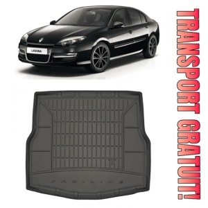 Renault Laguna III Hatchback din 07.2007 - 12.2015, Tavita Pentru Portbagaj Lux Premium Dedicata, Fara Sistem Audio Bose Si Cu Separatoare Pe Lateral *1
