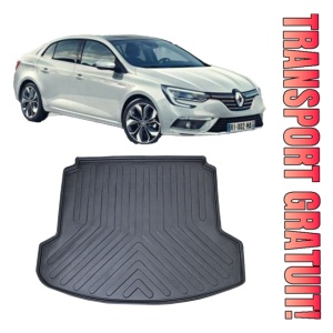 Renault Megane 4 Sedan (Tip 2) 2016-2025 Tavita cauciuc pentru protectie portbagaj dedicata pentru Renault Megane IV Transport Gratuit