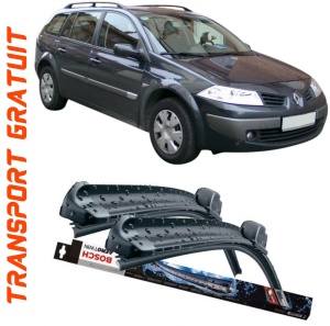 Renault Megane II Estate Set 2 stergatoare parbriz Bosch Bosch Aerotwin 60 cm/45 cm compatibile cu Renault Megane II Estate (Km0/1_) din 2003-2011 (60 cm / 45 cm) accesorii pentru autoturismul tau - masina v126818