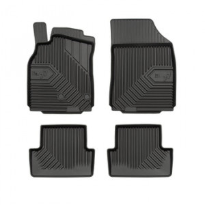Renault Megane III Din 11.2008 - 12.2015, Coupe , Set Covorase Auto Tip Tavita Premium 3D, din cauciuc accesorii pentru autoturismul tau - masina v168983