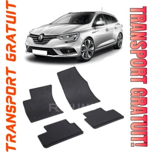 Renault Megane IV, Combi, fabricat din 09.2016 - Prezent, set covorase auto dedicate, din cauciuc 100% Premium