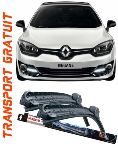 Renault Megane Set 2 stergatoare parbriz Bosch Bosch Aerotwin 60 cm/45 cm compatibile cu Renault Megane IV Hatchback (B9A/M/N_) din 2015 (60 cm / 45 cm) accesorii pentru autoturismul tau - masina v122653