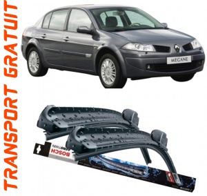 Renault Megane Set 2 stergatoare parbriz Bosch Bosch Aerotwin compatibile cu Renault Megane 2002-2011 (60 cm / 45 cm) accesorii pentru autoturismul tau - masina v133383