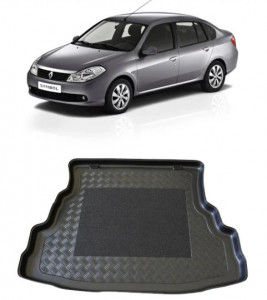 Renault Symbol II Sedan din 2008 - 2012 *1, Tavita Pentru Portbagaj Lux Premium Dedicata, accesorii pentru autoturismul tau - masina v196023