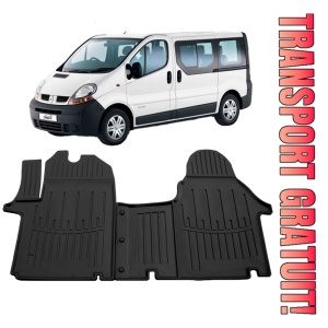 Renault Trafic II (2001-2014) (1+2) Set covorase auto cauciuc G.Modern Line 3D
