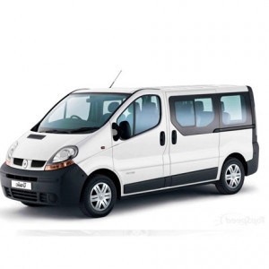 Renault Trafic II Din 09.2001 - 08.2014, Van , Set Covorase Auto Tip Tavita Premium 3D, din cauciuc accesorii pentru autoturismul tau - masina v167510