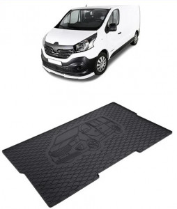 Renault Trafic III Van din 09.2014 - Prezent, Tavita Pentru Portbagaj Lux Premium Dedicata, Apamament Scurt In Spatele Randului 3 *3 accesorii pentru autoturismul tau - masina v191620