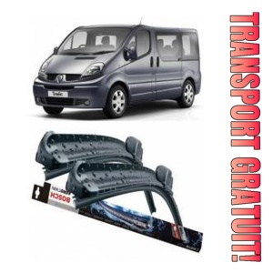 Renault Trafic Set 2 stergatoare parbriz Bosch Bosch Aerotwin compatibile cu Renault Trafic 2014 (65 cm / 47.5 cm)
