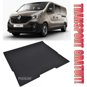 Renault Trafic Tavita pentru portbagaj din cauciuc, compatibila Renault Trafic III fabricatie 09.2014 - prezent, caroserie van, ampatament L2, 8-9 locuri