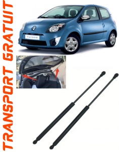 Renault Twingo II Set 2 amortizoare pentru portbagaj / haion Krosno compatibil cu Renault Twingo II Hatchback fabricat intre 2007-2014 accesorii pentru autoturismul tau - masina v90734