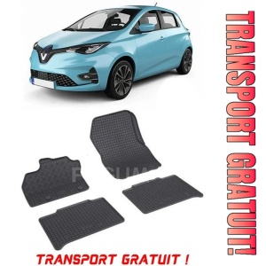 Renault Zoe, Hatchback, fabricat din 12.2012 - 05.2019, set covorase auto dedicate, din cauciuc 100% Premium - Transport Gratuit