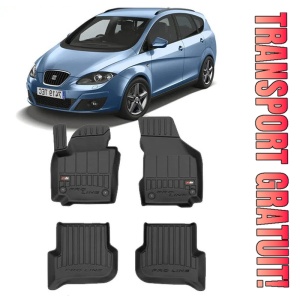 Seat Altea Xl Freetrack, Hatchback, Din 07.2006 - 08.2015 , Set Covorase Auto Tip Tavita Premium 3D, din cauciuc