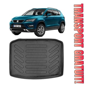Seat Ateca 2016-2025 Tavita cauciuc pentru protectie portbagaj dedicata pentru Seat Ateca Transport Gratuit