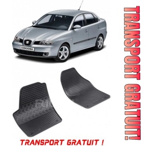 Seat Cordoba fabricat din 01.2003 - 2008 (Fata), set covorase auto dedicate, din cauciuc 100% Premium - Transport Gratuit