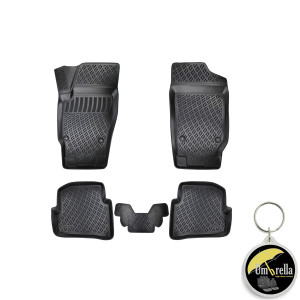 Seat Ibiza III 2002-2008 Set 5 covorase auto din cauciuc tip tavita premium line 3D accesorii pentru autoturismul tau - masina v243298