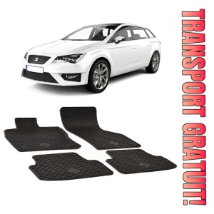 Seat Leon (2012-2019) Set 4 covorase auto cauciuc Urban Line
