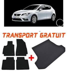 Seat Leon 5F din 11.2012 - 02.2020 Combi *1 , Set Covorase + tavita portbagaj auto accesorii pentru autoturismul tau - masina v2980
