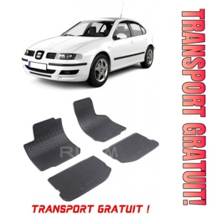 Seat Leon I 1M, Hatchback, fabricat din 1999 - 2005, set covorase auto dedicate, din cauciuc 100% Premium - Transport Gratuit