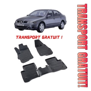 Seat Toledo III 2004-2009 Set 4 covorase auto din cauciuc tip tavita premium line 3D - Transport Gratuit!