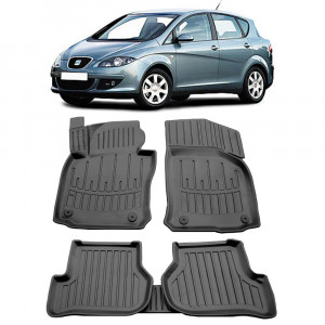 Seat Toledo III (5P) (2004-2009) Set Covorase auto tip tavita din cauciuc Premium Umbrella