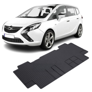 Set 1 covorase Opel Zafira 5M 2020-prezent, randul 2 din cauciuc 100%, compatibile cu autoturismul OPEL Zafira v5159