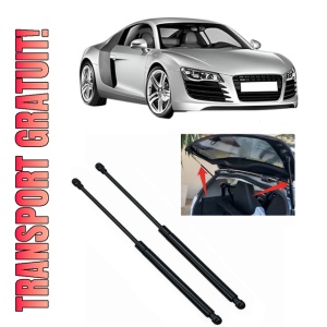 Set 2 amortizoare portbagaj haion AUDI R8 (422, 423) din 2007-2015, 2 bucati, KROSNO, 4 stickere auto AUDI