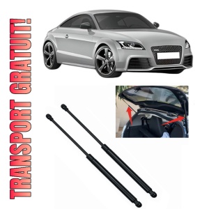 Set 2 amortizoare portbagaj haion AUDI TT (8J3) din 2006-2014, 2 bucati, KROSNO, 4 stickere auto AUDI