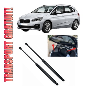 Set 2 amortizoare portbagaj haion BMW Seria 2 Active Tourer Van (F45) din 2014-2021, 2 bucati, KROSNO, 4 stickere auto BMW Seria