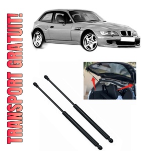 Set 2 amortizoare portbagaj haion BMW Seria Z3 Coupe (E36) din 1998-2003, 2 bucati, KROSNO, 4 stickere auto BMW Seria