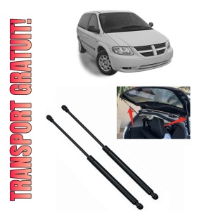 Set 2 amortizoare portbagaj haion CHRYSLER VOYAGER / GRAND VOYAGER IV (RG) din 2000-2008, 2 bucati, MAGNUM TECHNOLOGY, 4 stickere auto CHRYSLER