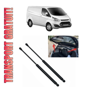 Set 2 amortizoare portbagaj haion FORD TRANSIT CUSTOM V362 Van (FY, FZ) din 2012-2023, 2 bucati, KROSNO, 4 stickere auto FORD